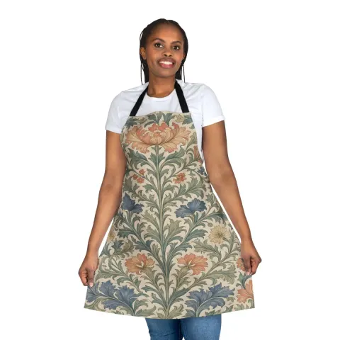 Floral William Morris Style Apron