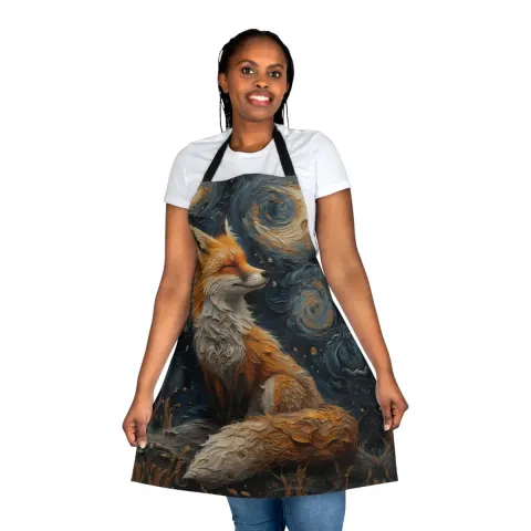 Japanese Fox Apron, view 2