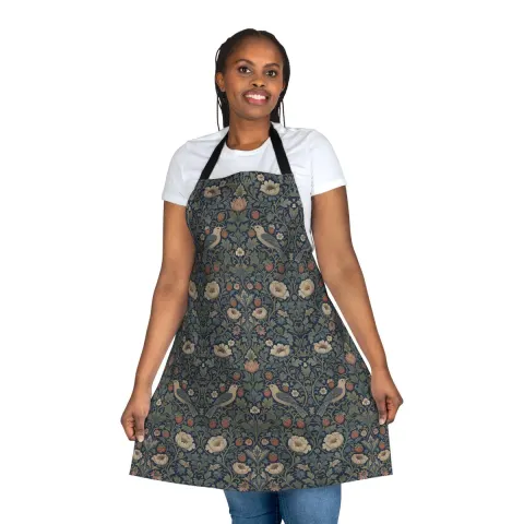 Vintage Floral Damask Apron