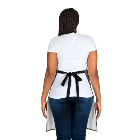 Vintage Floral Damask Apron, view 3