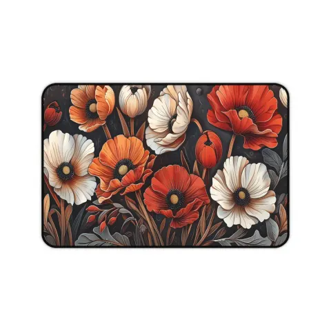 Art Nouveau Floral Counter Top Mat Counter Mat, view 2