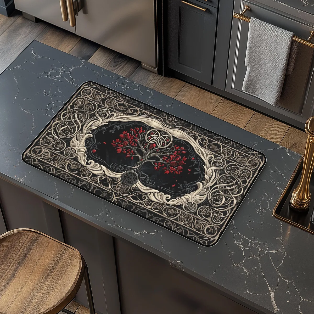 Celtic Art Bar Mat Counter Mat