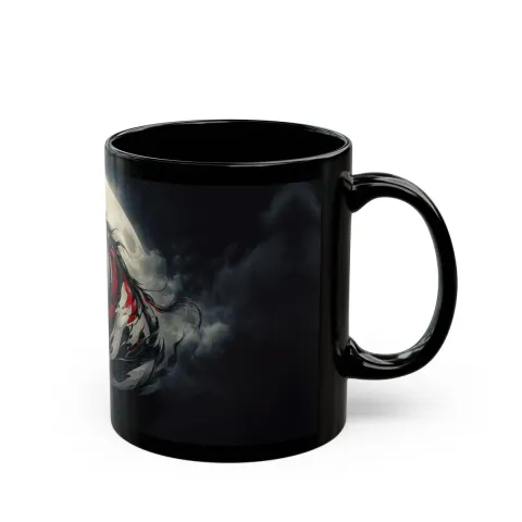 Artisan Horse and Moon Mug, view 3