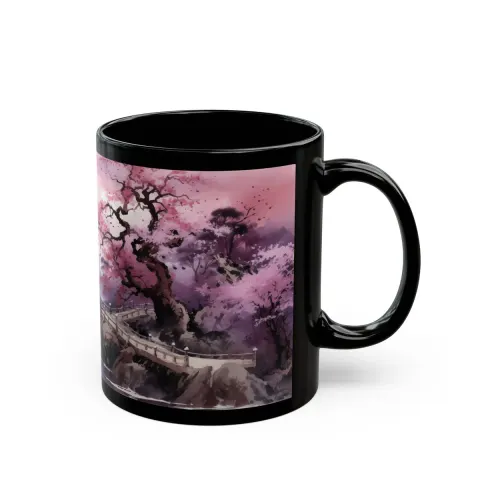 Blossom Temple at Dusk Mug, view 3
