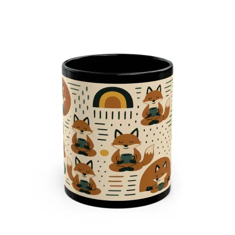 Cozy Fox Coffee Mug, view 2