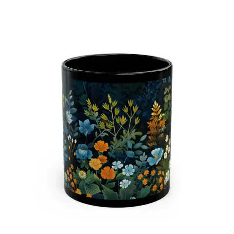 Botanical Flower Coffee Mug, view 2