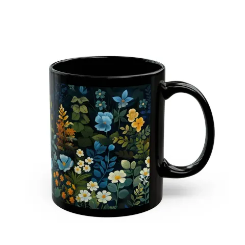 Botanical Flower Coffee Mug, view 3