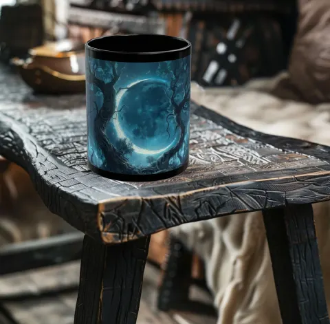 Druid Moon Fantasy Coffee Mug