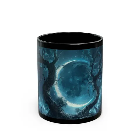 Druid Moon Fantasy Coffee Mug, view 2