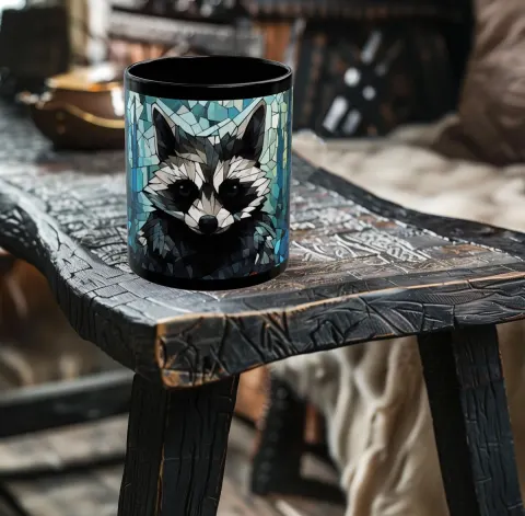 Enchanted Raccoon Realm Mug