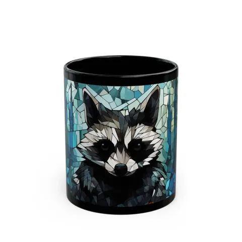 Enchanted Raccoon Realm Mug, view 2