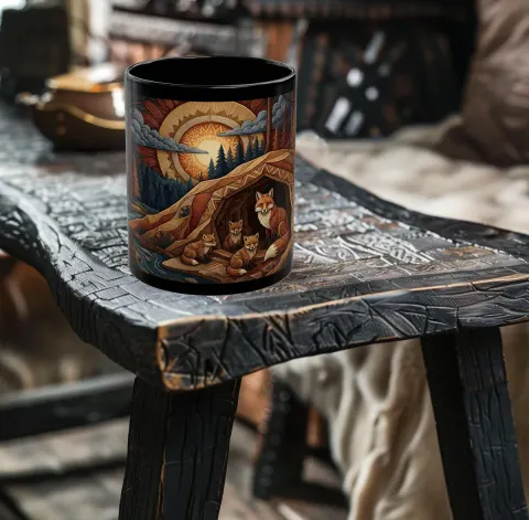 Fox Den Coffee Mug