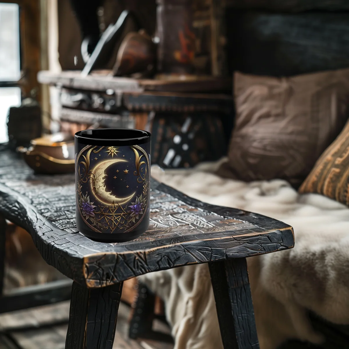 Gothic Moon Coffee Mug
