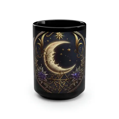 Gothic Moon Coffee Mug, view 2