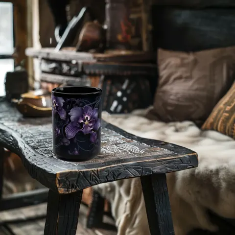 Gothic Orchids Mug