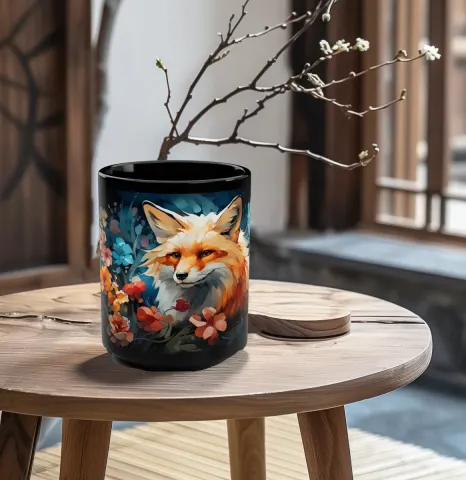 Japanese Fox Mug