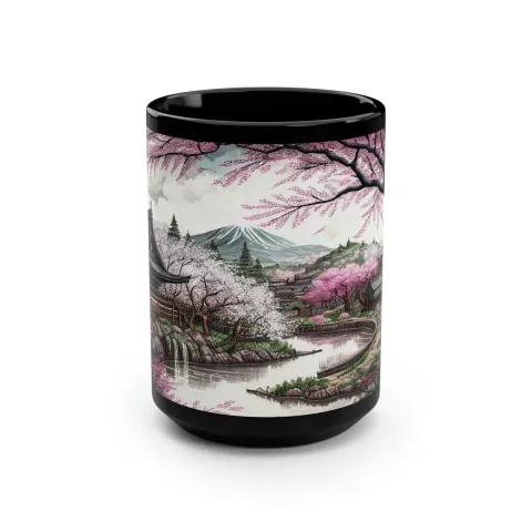 Japanese Kitchen Decor Mug, view 2
