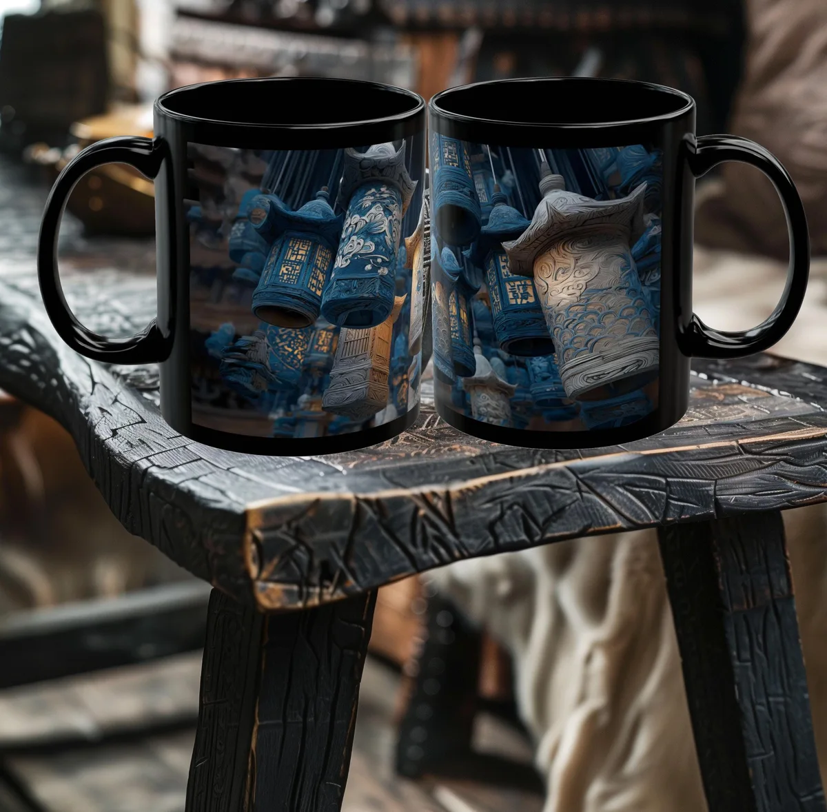 Japanese Lanterns Mug