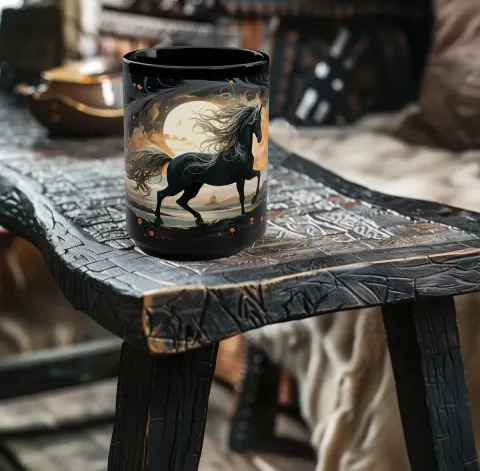 Midnight Mustang Mug