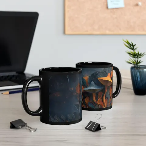 Mushroom Lover Gift Mug, view 3