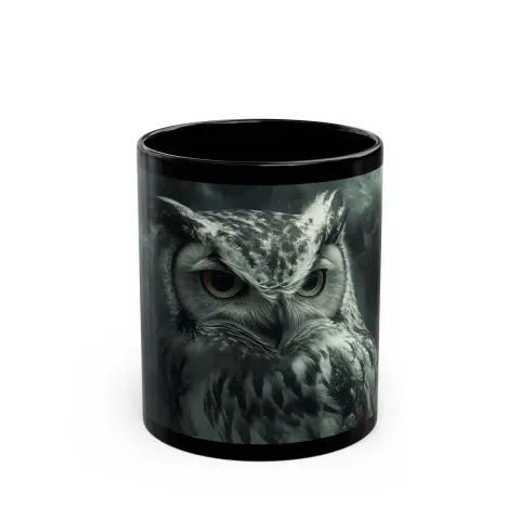 Nocturnal Guardian Mug, view 2