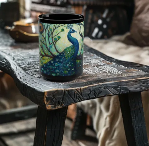 Peacock Mug