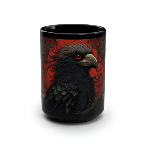 Ravens Portent Gaming Coffee Mug, view 2