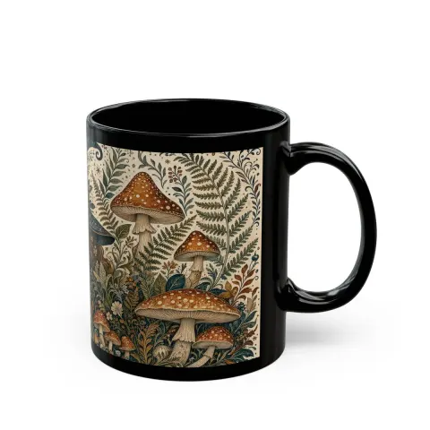 Whimsical Forest Witch Mug, view 3