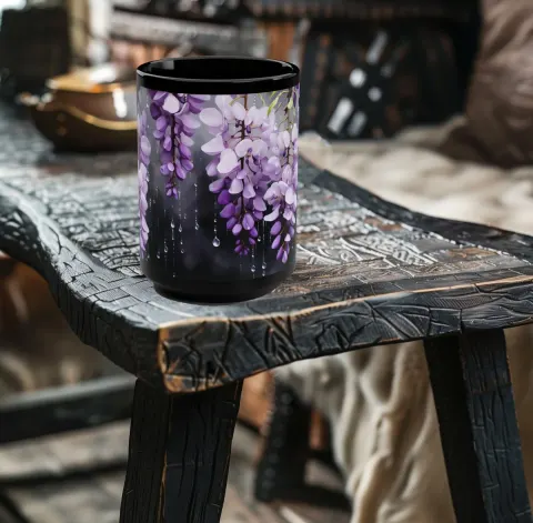 Wisteria in the Rain Coffee Mug