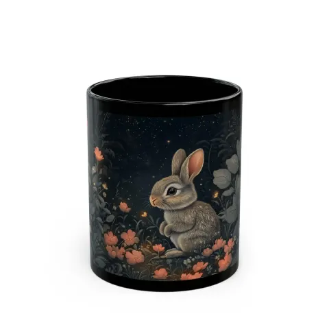 Woodland Bunny Mug, view 2