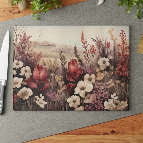 Wildflower Field Cutting Board