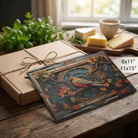 Woodland Bird Cutting Board