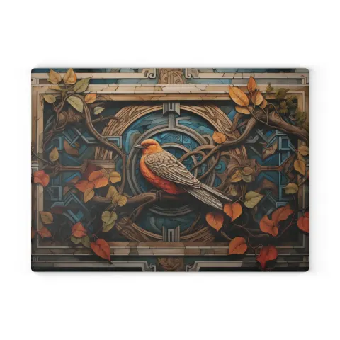 Woodland Bird Cutting Board, view 3