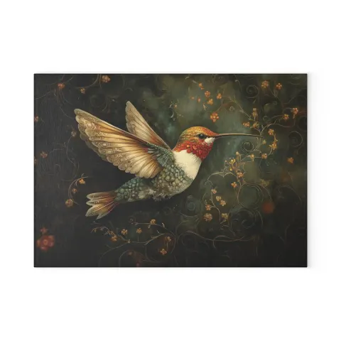 Hummingbird Cutting Board, view 3
