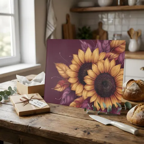 Sunflower Cutting Board