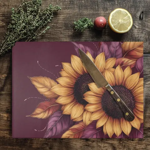 Sunflower Cutting Board, view 3