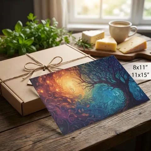 Tree Art Kitchen Decor Cutting Board