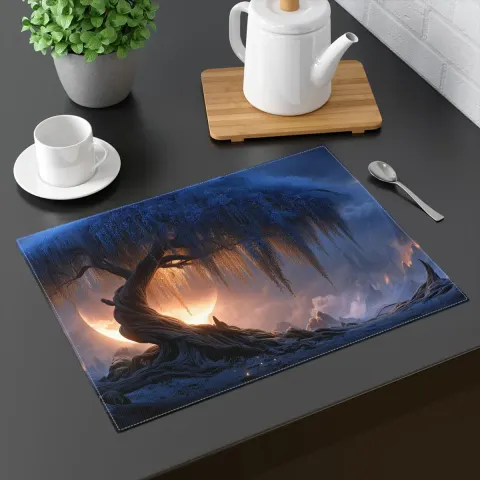 Enchanted Mystic Wisteria Placemat