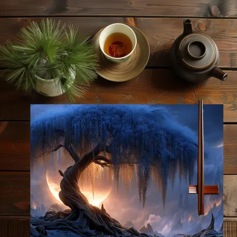 Enchanted Mystic Wisteria Placemat, view 3