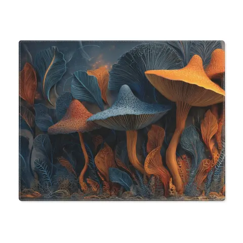 Mushroom Art Placemat, view 3