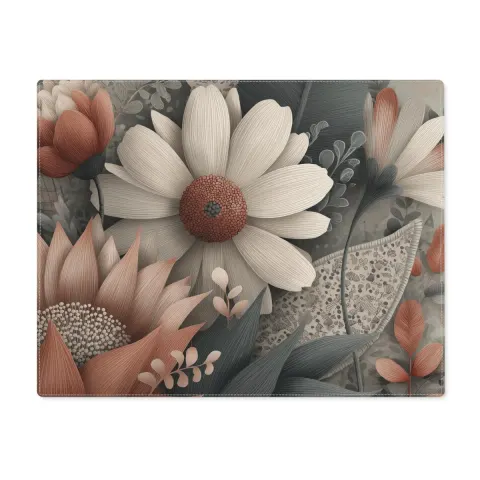 Floral Cotton Placemat: Vintage-Style Table Setting, view 3