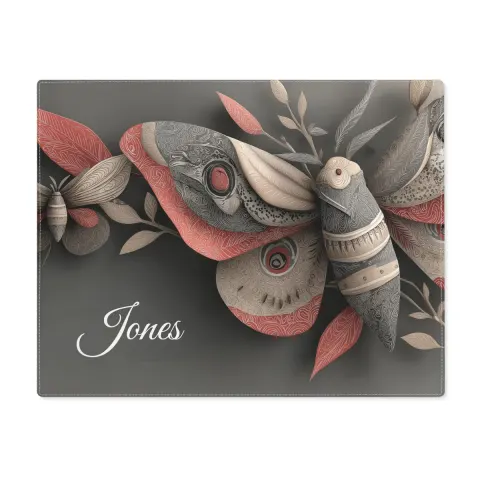 Personalized Placemat: Artisan Moth Design, view 3