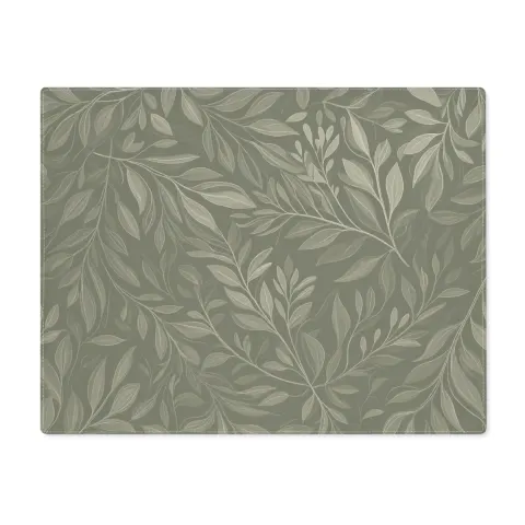 Sage Green Leafy Vines Placemat, view 2