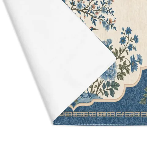 Vintage Crane Floral Placemat, view 3