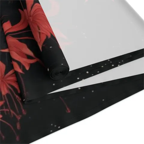 Gothic Red Spider Lilies Table Runner, view 3