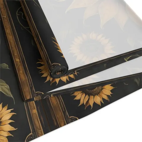 Old World Style Sunflower Art Table Runner, view 3
