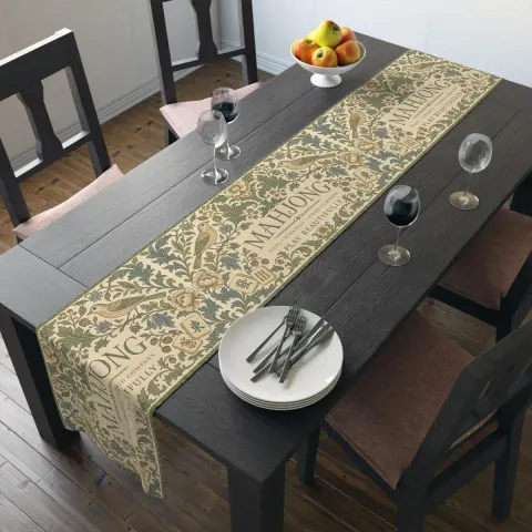 Vintage Botanical Floral Table Runner, view 2